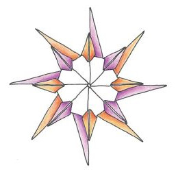 TWIN POINTED STAR